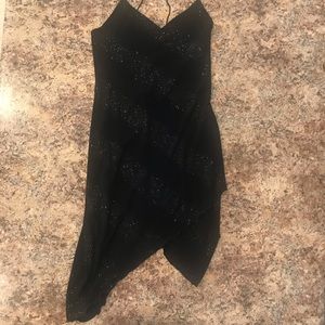 Little Black Sequin Dress